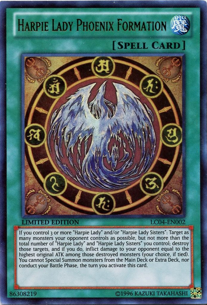 Harpie Lady Phoenix Formation [LC04-EN002] Ultra Rare | Chromatic Games