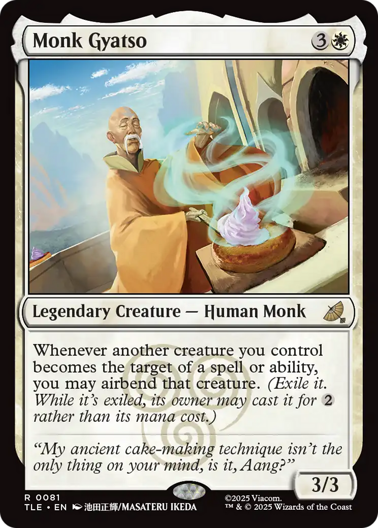 Monk Gyatso [Avatar: The Last Airbender: Eternal-Legal] | Chromatic Games
