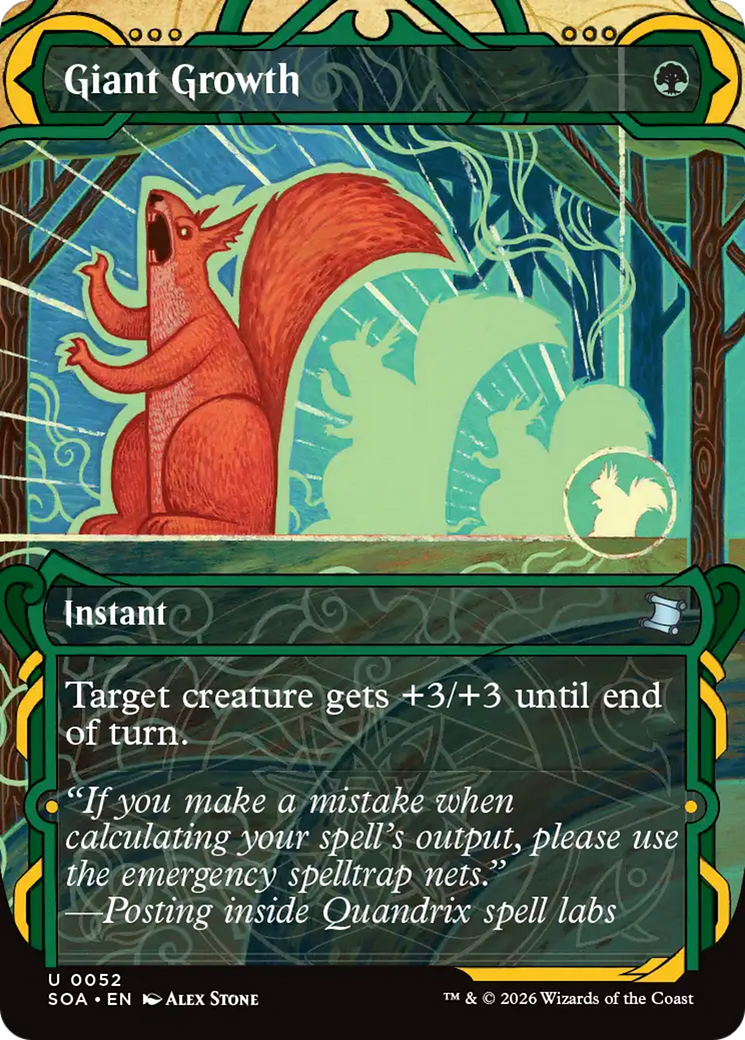 Giant Growth [Secrets of Strixhaven: Mystical Archive] | Chromatic Games