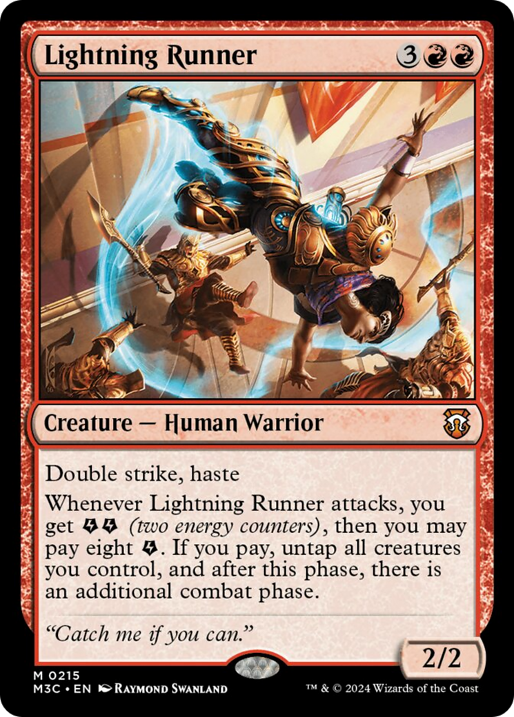 Lightning Runner [Modern Horizons 3 Commander] | Chromatic Games