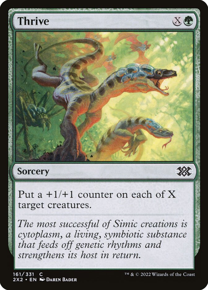 Thrive 161/331 (Double Masters 2022)  - Foil | Chromatic Games