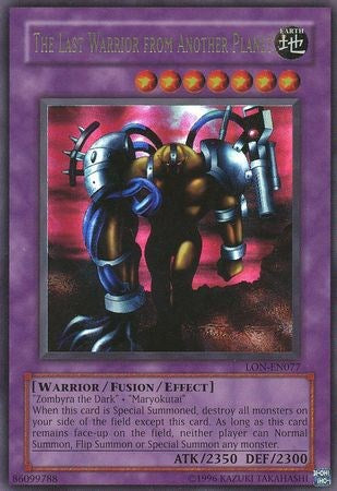 The Last Warrior from Another Planet [LON-EN077] Ultra Rare | Chromatic Games