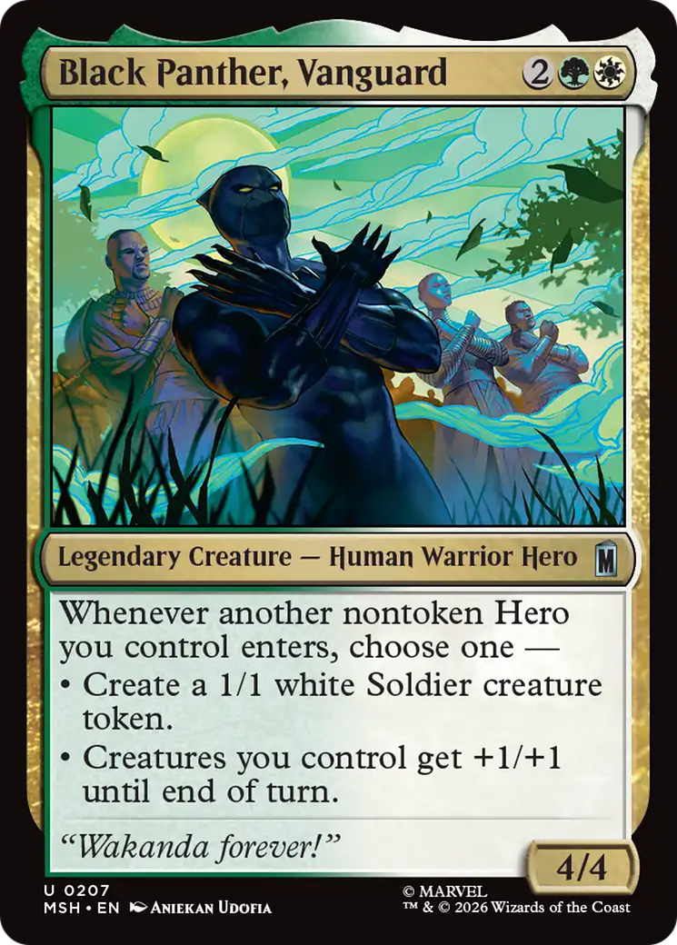 Black Panther, Vanguard [Marvel Super Heroes] | Chromatic Games