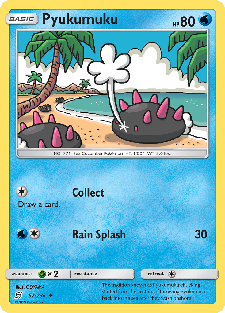 Pyukumuku (52/236) [Sun & Moon: Unified Minds] | Chromatic Games