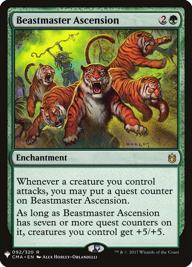 Beastmaster Ascension [Mystery Booster] | Chromatic Games