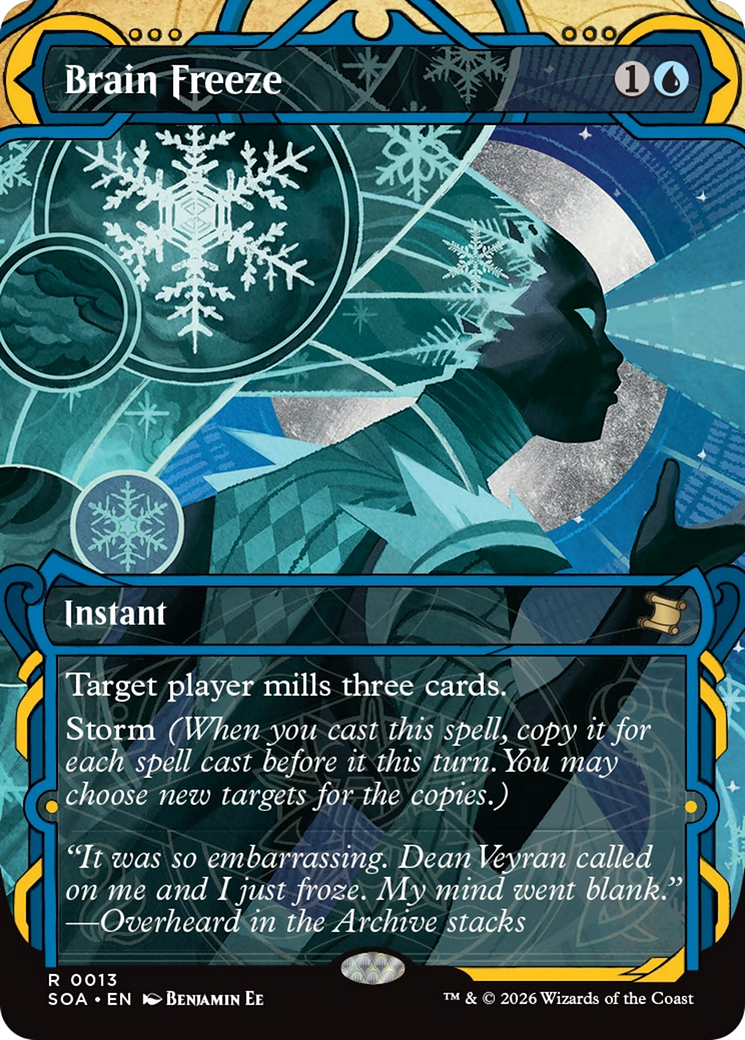 Brain Freeze [Secrets of Strixhaven: Mystical Archive] | Chromatic Games