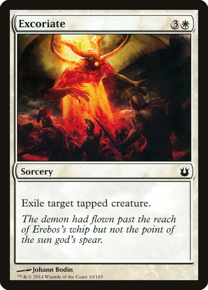 Excoriate 10/165 (Born of the Gods)  | Chromatic Games