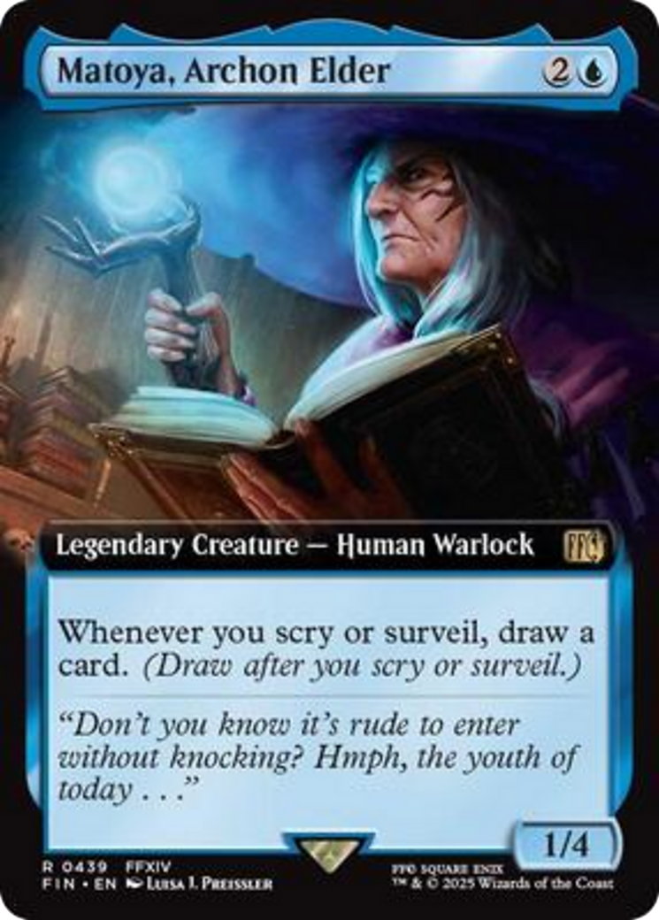 Matoya, Archon Elder (Extended Art) [FINAL FANTASY] | Chromatic Games