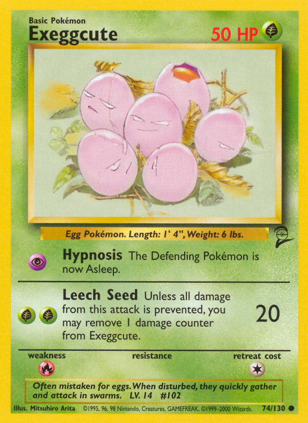 Exeggcute (74/130) [Base Set 2] | Chromatic Games