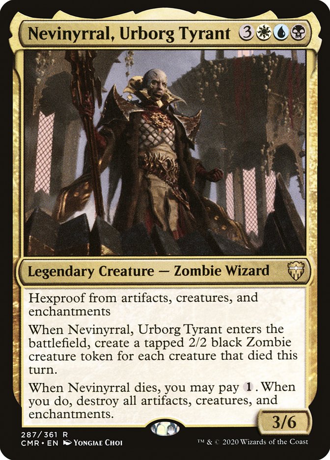Nevinyrral, Urborg Tyrant 287 (Commander Legends)  | Chromatic Games