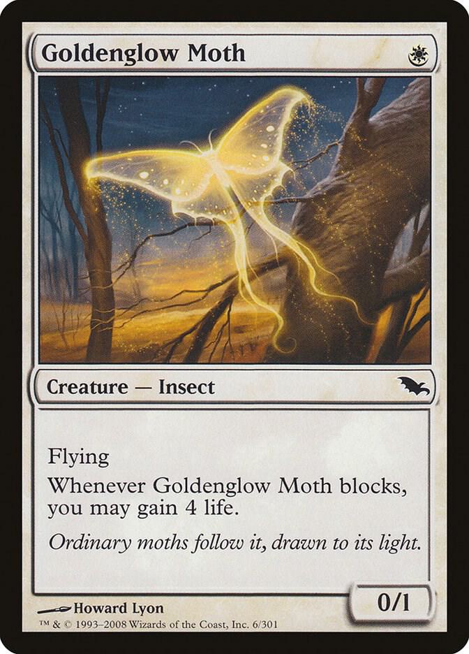 Goldenglow Moth 6/301 (Shadowmoor)  | Chromatic Games