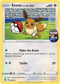 Eevee on the Ball (002/005) [Miscellaneous Cards] | Chromatic Games