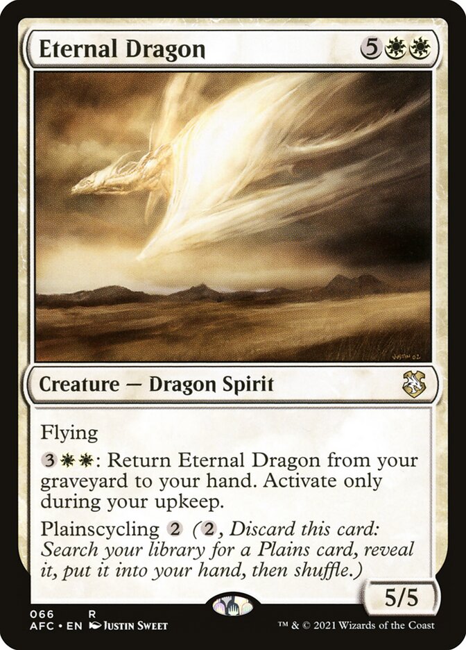 Eternal Dragon 66/62 (Commander: Adventures in the Forgotten Realms)  | Chromatic Games