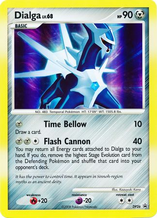 Dialga (DP26) (Jumbo Card) [Diamond & Pearl: Black Star Promos] | Chromatic Games