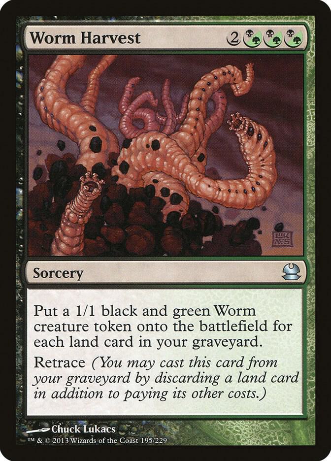 Worm Harvest 195/229 (Modern Masters)  | Chromatic Games