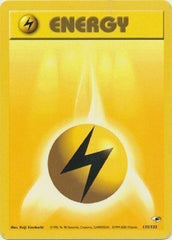 Lightning Energy (130/132) [Gym Heroes Unlimited] | Chromatic Games