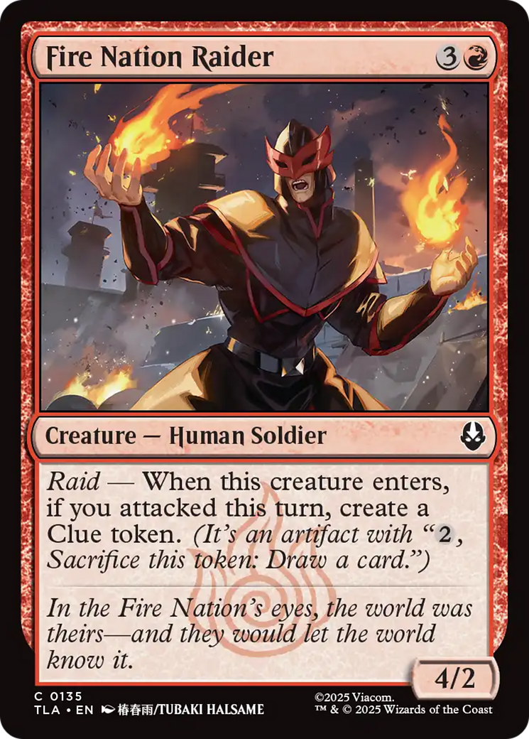 Fire Nation Raider [Avatar: The Last Airbender] | Chromatic Games