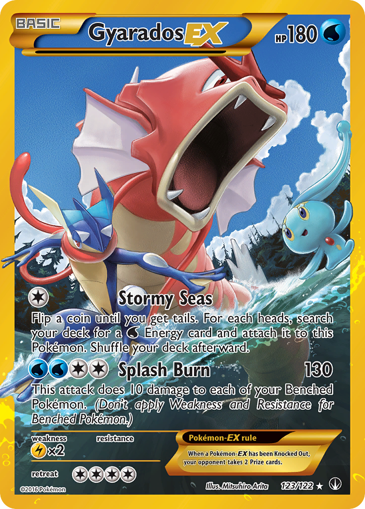 Gyarados EX (123/122) [XY: BREAKpoint] | Chromatic Games