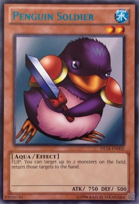 Penguin Soldier (Blue - DL18) [DL18-EN002] Rare | Chromatic Games