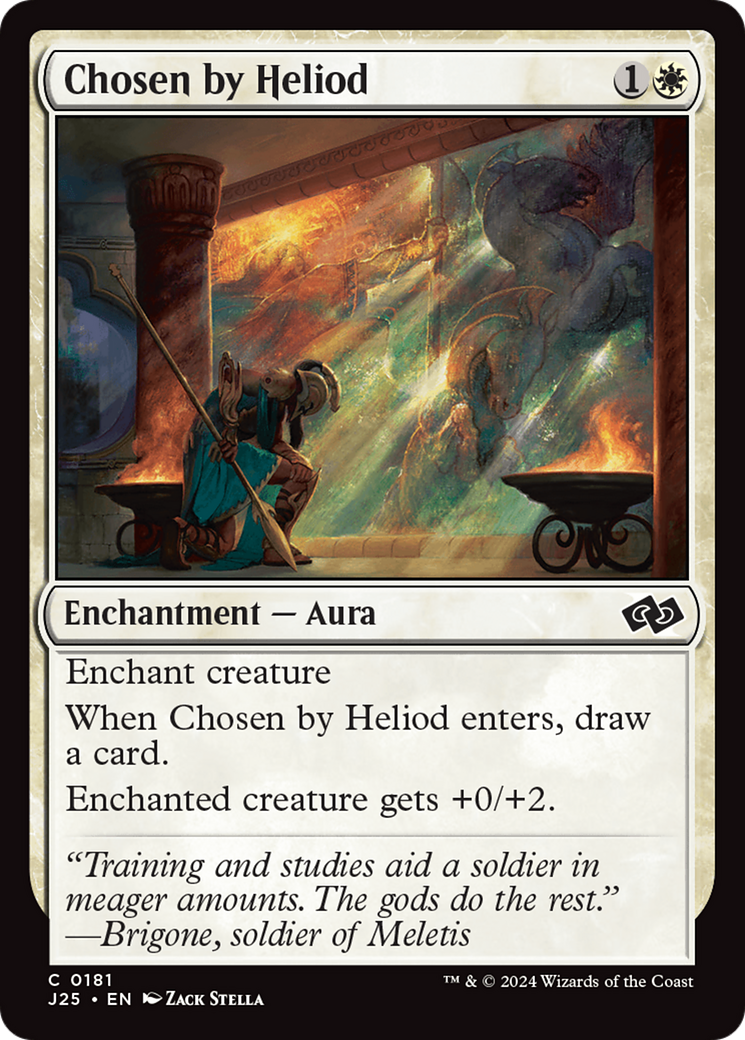 Chosen by Heliod [Foundations Jumpstart] | Chromatic Games