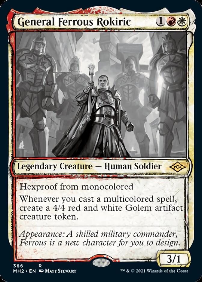 General Ferrous Rokiric (Sketch) [Modern Horizons 2] | Chromatic Games