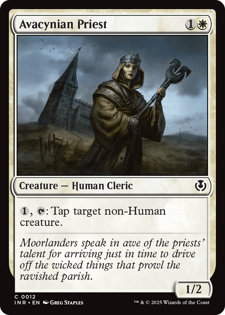 Avacynian Priest [Innistrad Remastered] | Chromatic Games