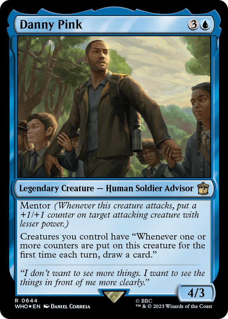 Danny Pink (Surge Foil) [Doctor Who] | Chromatic Games