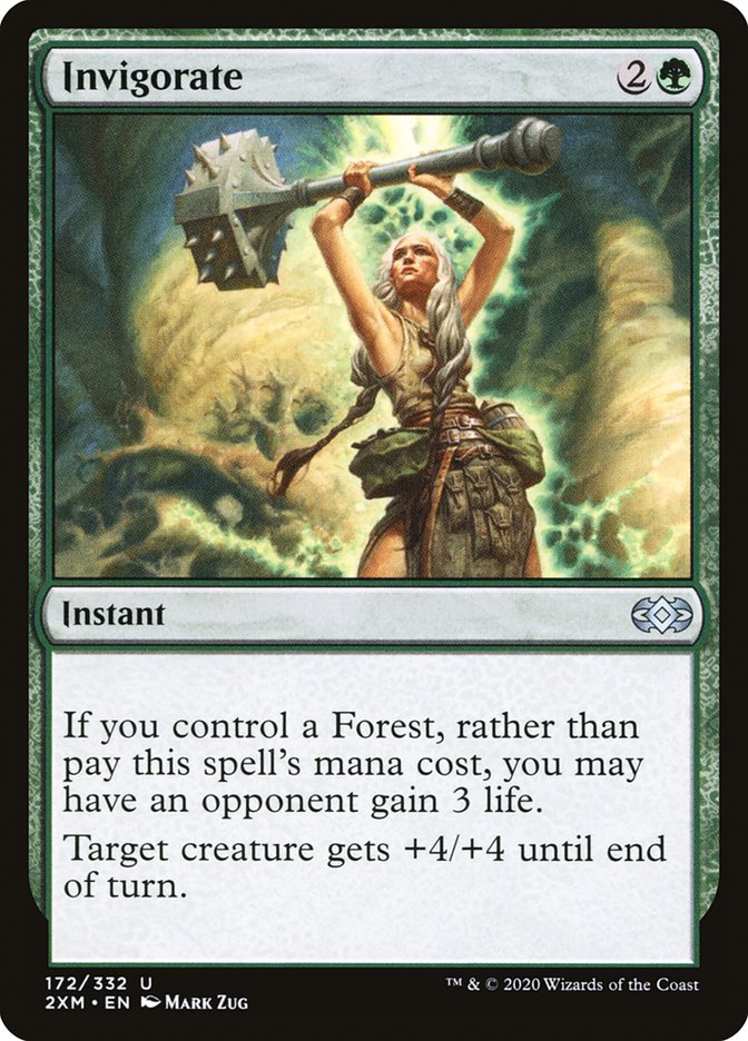Invigorate 172/332 (Double Masters)  - Foil | Chromatic Games