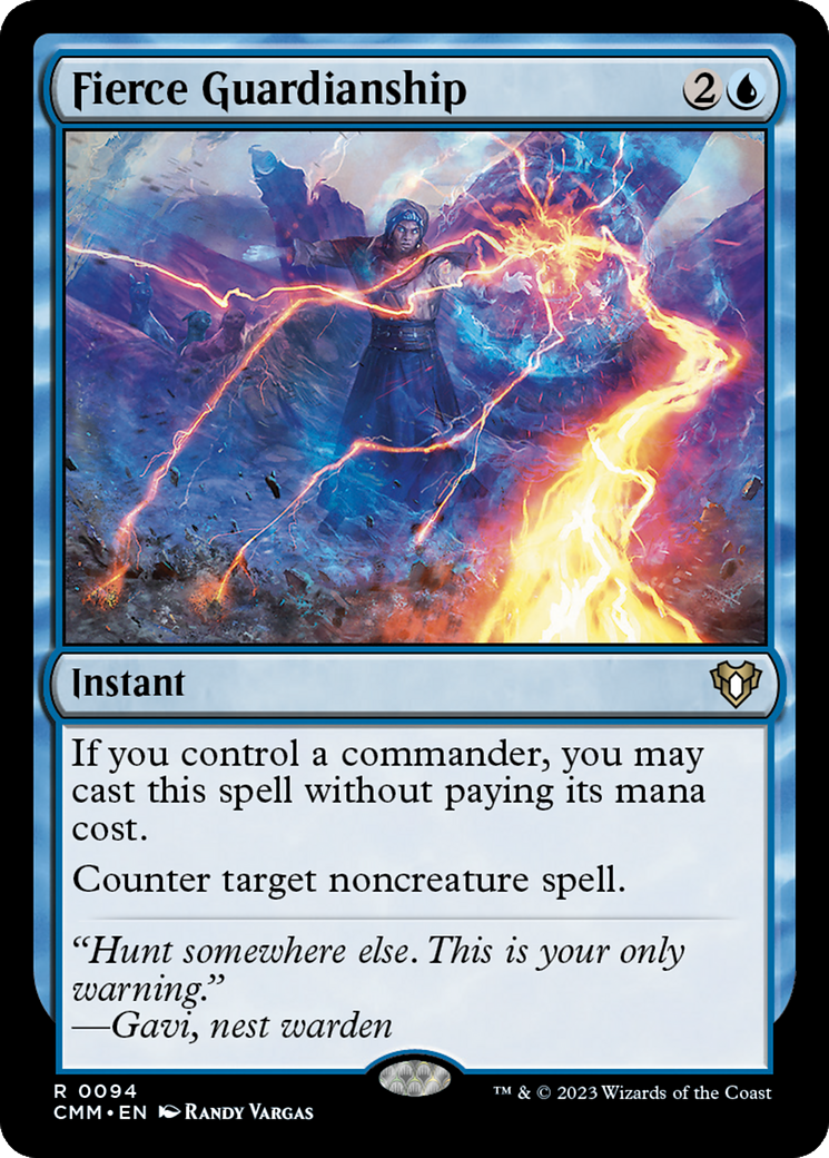 Fierce Guardianship [Commander Masters] | Chromatic Games