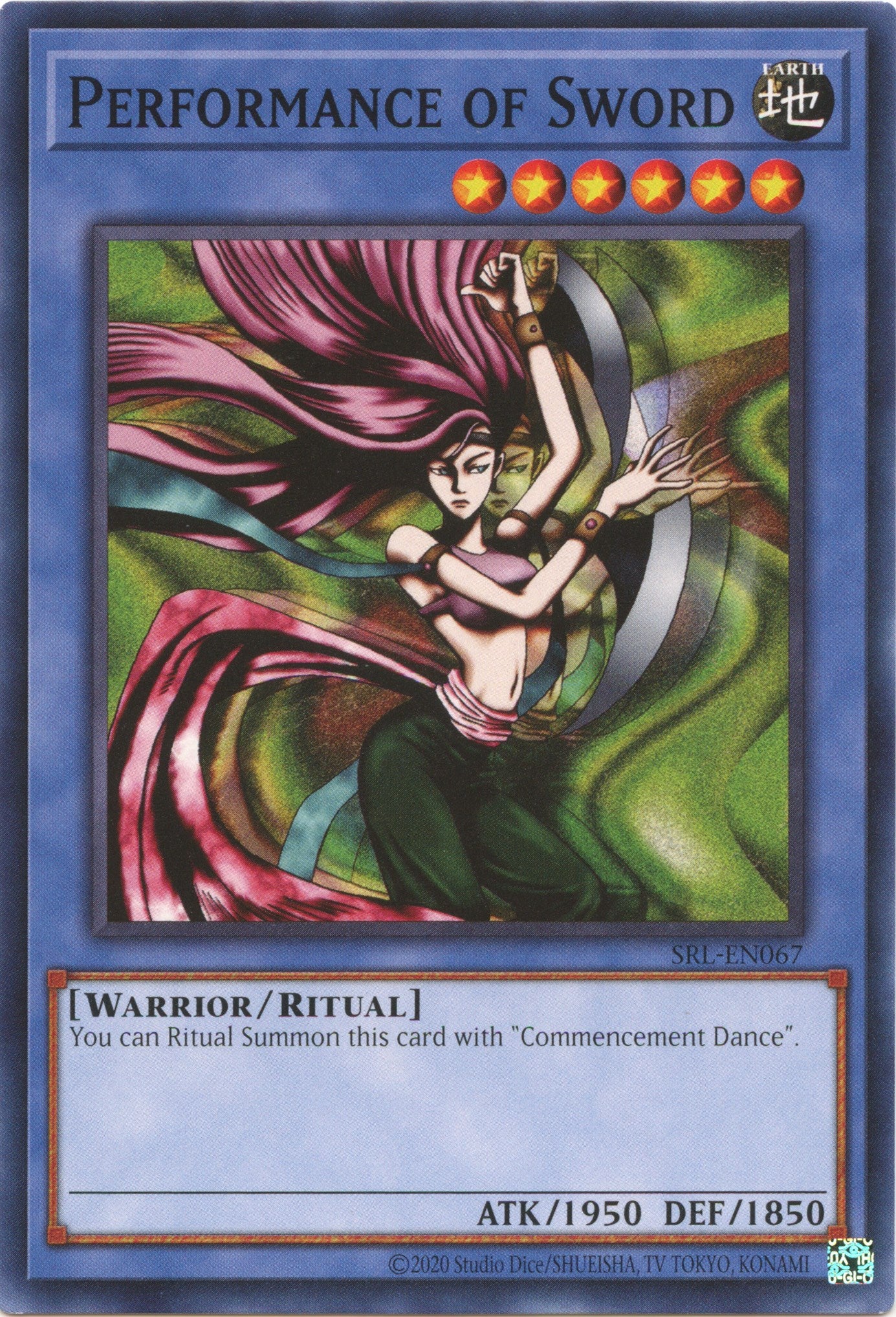 Performance of Sword (25th Anniversary) [SRL-EN067] Common | Chromatic Games