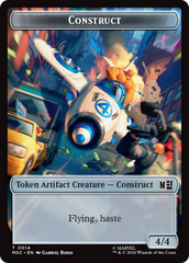 Goat // Construct Double-Sided Token [Marvel Super Heroes Commander Tokens] | Chromatic Games