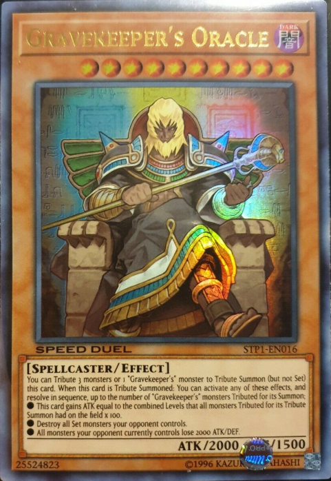 Gravekeeper's Oracle [STP1-EN016] Ultra Rare | Chromatic Games