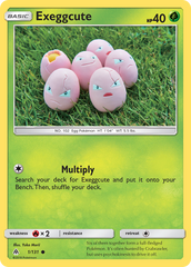 Exeggcute (1/131) [Sun & Moon: Forbidden Light] | Chromatic Games