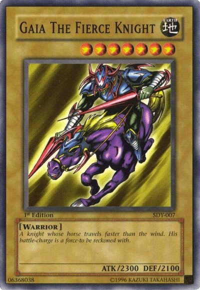 Gaia The Fierce Knight [SDY-007] Common | Chromatic Games