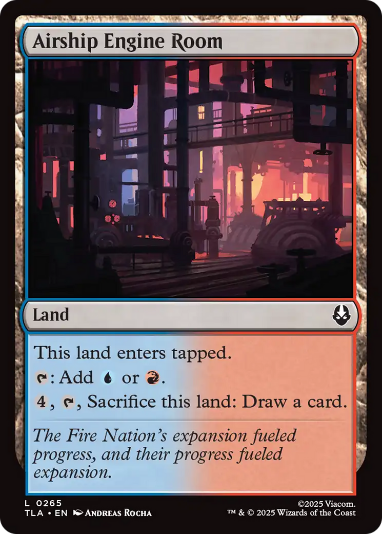 Airship Engine Room [Avatar: The Last Airbender] | Chromatic Games