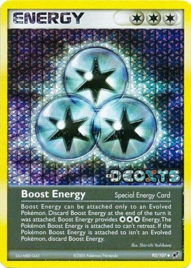 Boost Energy (93/107) (Stamped) [EX: Deoxys] | Chromatic Games