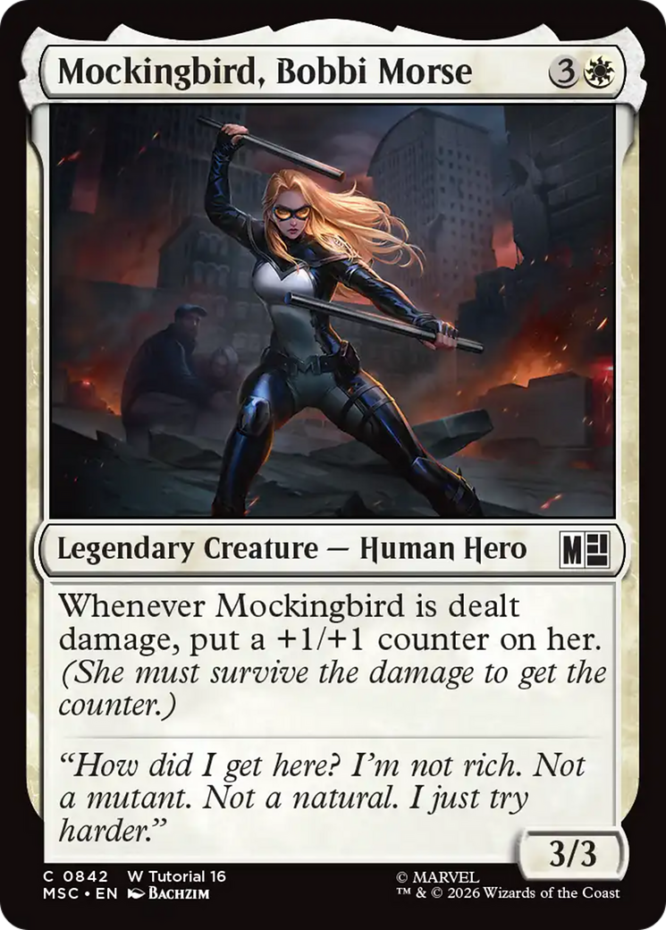 Mockingbird, Bobbi Morse (0842) [Marvel Super Heroes Commander] | Chromatic Games