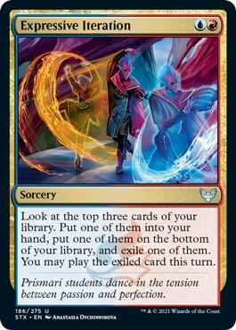 Expressive Iteration 186 (Strixhaven: School of Mages)  | Chromatic Games