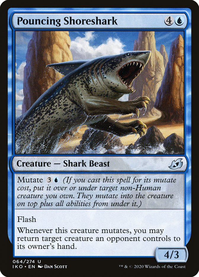 Pouncing Shoreshark 64/274 (Ikoria: Lair of Behemoths)  | Chromatic Games