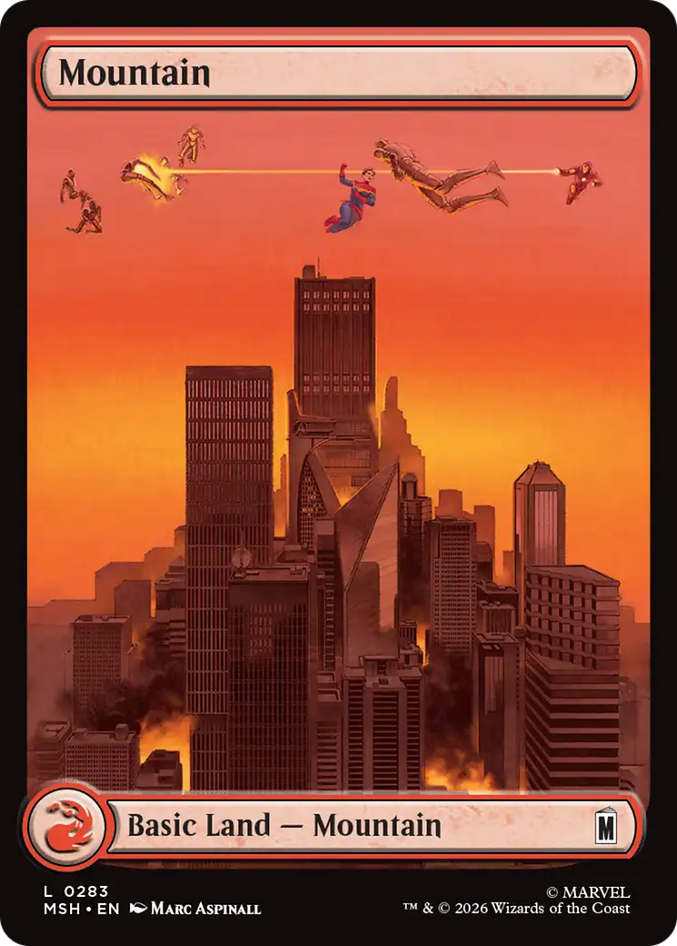 Mountain (0283) [Marvel Super Heroes] | Chromatic Games