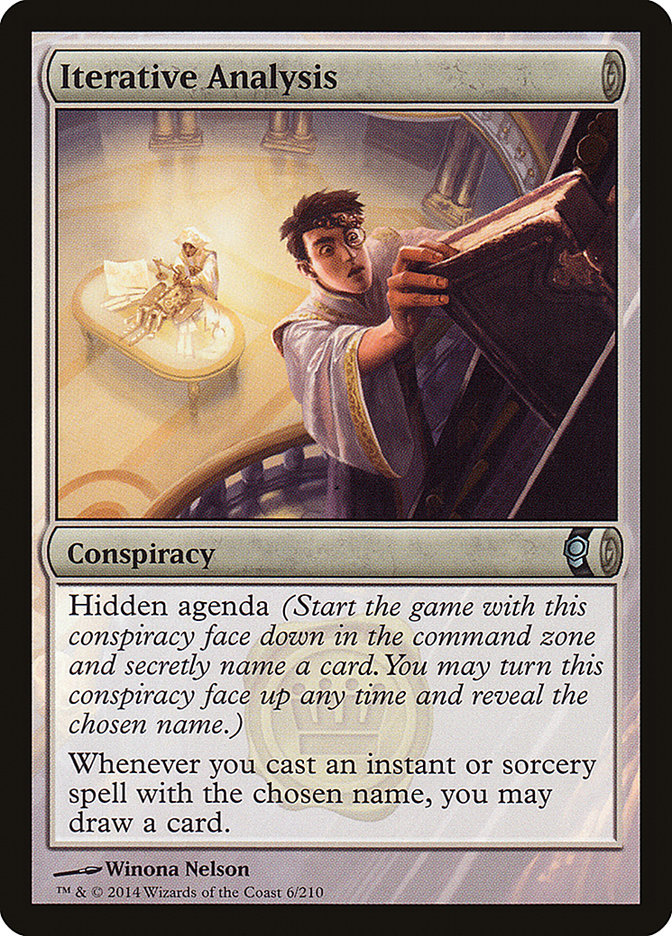 Iterative Analysis 6/210 (Conspiracy)  | Chromatic Games