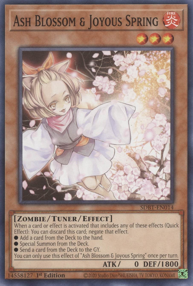 Ash Blossom & Joyous Spring [SDBT-EN014] Common | Chromatic Games