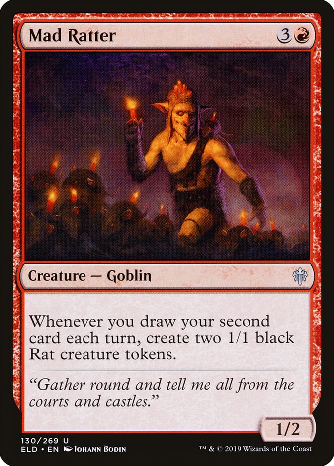 Mad Ratter 130/269 (Throne of Eldraine)  - Foil | Chromatic Games