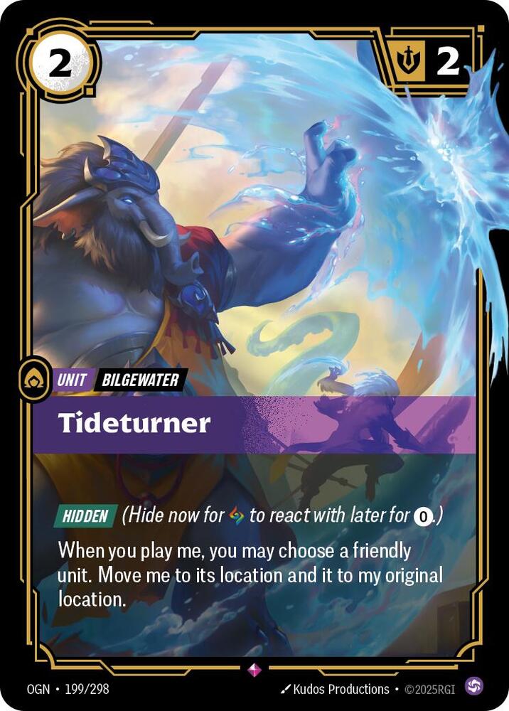 Tideturner 199/298 (Origins)  - Foil | Chromatic Games