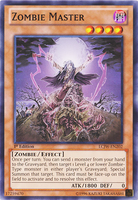 Zombie Master [LCJW-EN202] Common | Chromatic Games