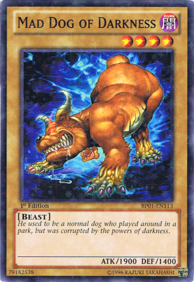 Mad Dog of Darkness [BP01-EN113] Starfoil Rare | Chromatic Games