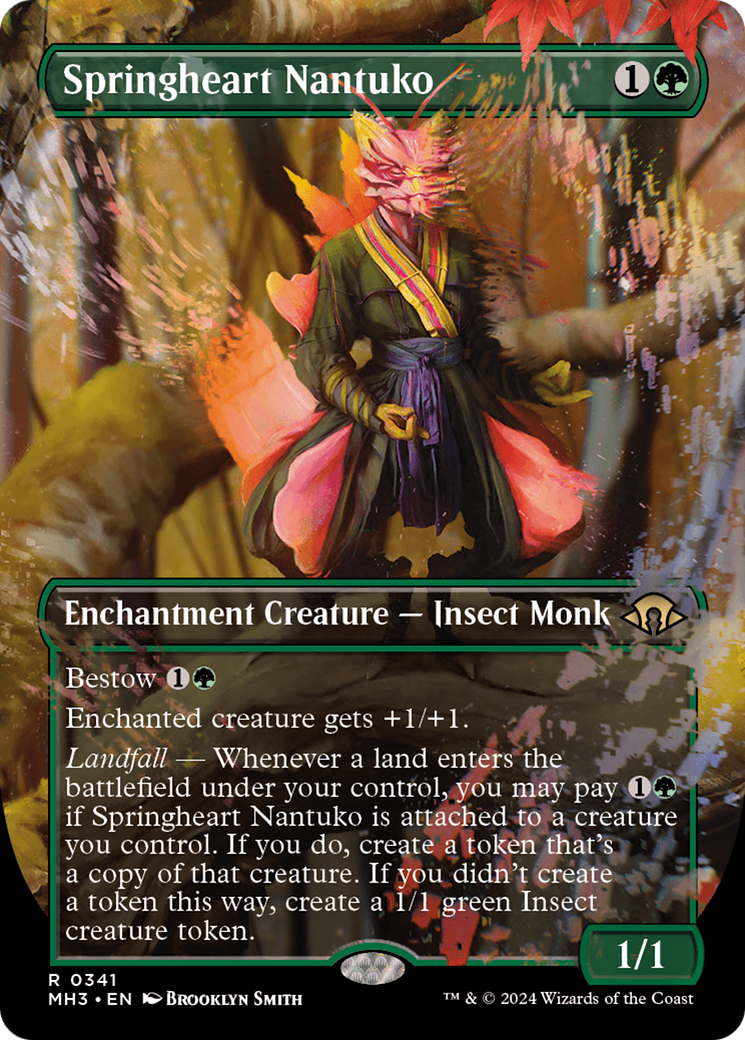 Springheart Nantuko (Borderless) [Modern Horizons 3] | Chromatic Games