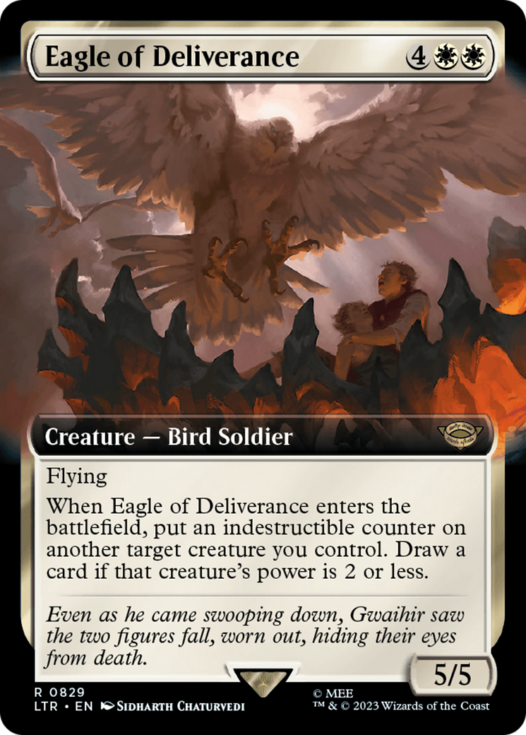 Eagle of Deliverance (Extended Art) [The Lord of the Rings: Tales of Middle-Earth] | Chromatic Games