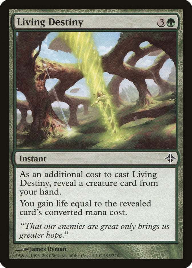 Living Destiny 195/248 (Rise of the Eldrazi)  | Chromatic Games