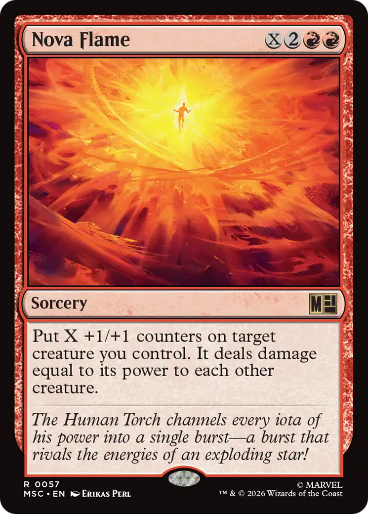 Nova Flame [Marvel Super Heroes Commander] | Chromatic Games